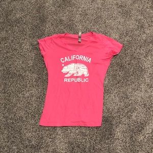 CALIFORNIA republic women’s pink shirt size large